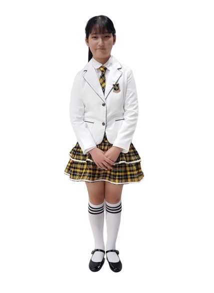 합창복 뉴기본체크프릴정장