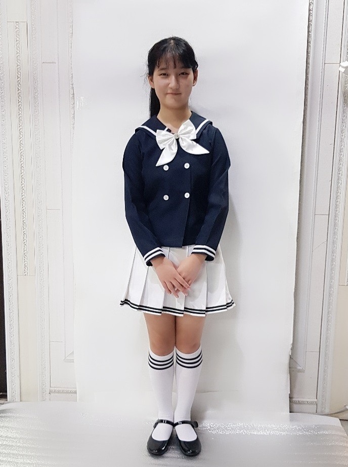 합창복 곤색세라화이트