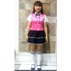 합창복 핑크조끼