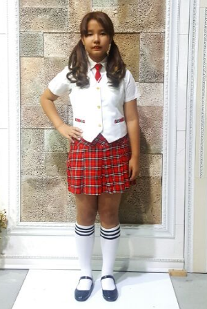 합창복 화이트조끼