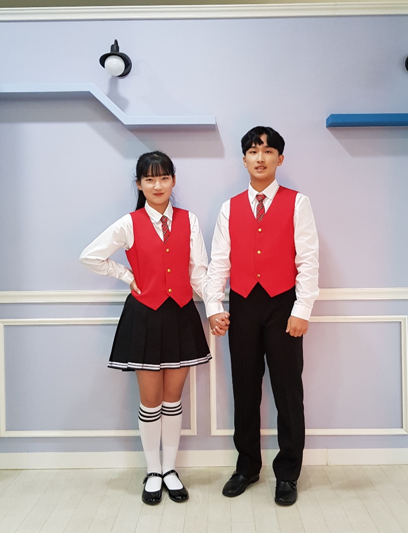 합창복 빨강조끼D(오픈형)