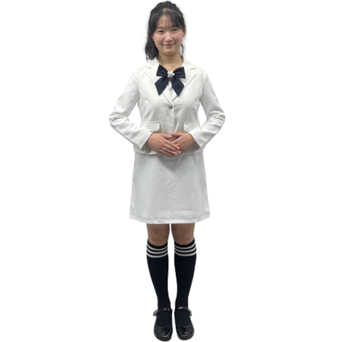 화이트원피스정장